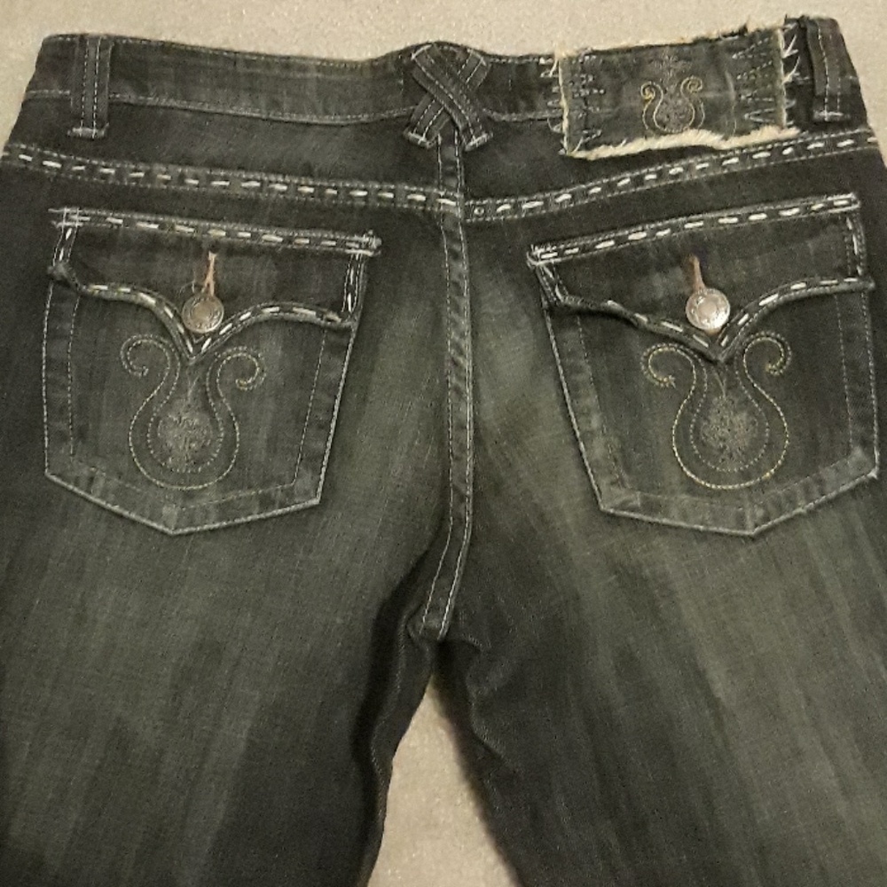 Devoted black jeans